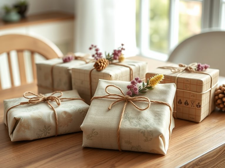 creative wrapping for gifts